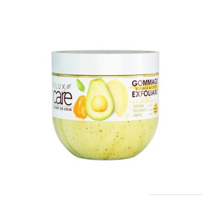 Gommage Exfoliant au Curcuma & Huile d'Avocat - Flux tous type de peaux 370ml