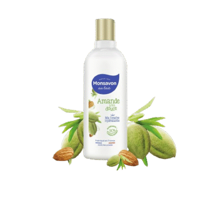 Gel Douche Hydratant Amande Très Douce - Monsavon 300ml