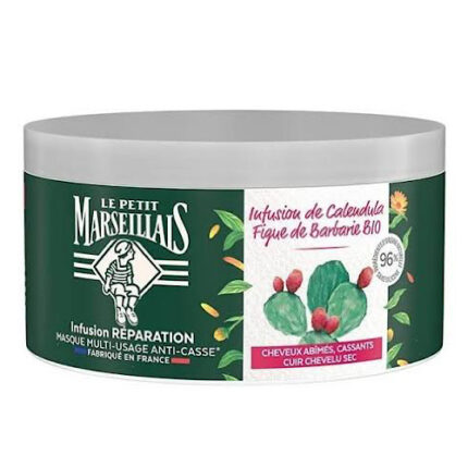 Masque Infusion De Calendula Et Figue De Barbarie Bio - Le Petit Marseillais cheveux abimes, cassants  300ml
