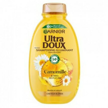 Shampooing Ultra Doux Camomille & Miel de fleurs - Garnier cheveux Blonds 250ml