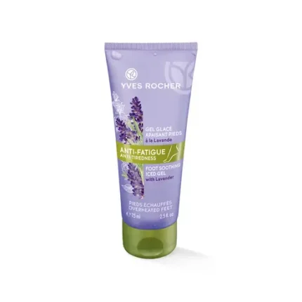 Gel Calmant Pieds à la Lavande- Yves Rocher pieds échauffés 75ml