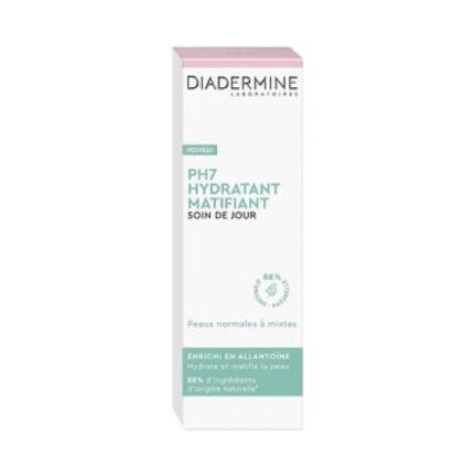 Crème soin de jour hydratant matifiant ph7  -Diadermine peux normales a mixtes 50ml