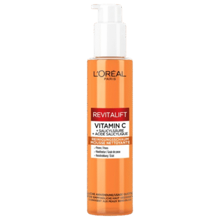 Mousse Nettoyante Visage à la Vitamine C Revitalift Clinical - L’Oréal 150ml