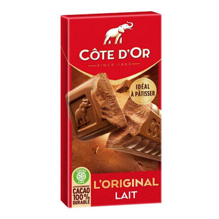 Tablette original chocolat au lait -cote d'or 200g