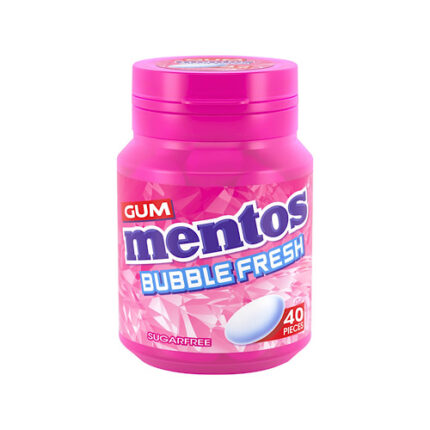 chewing-gum Goût Bubble FRESH - Mentos 56g