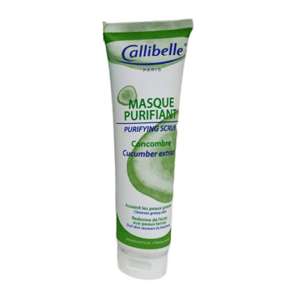 Masque purifiant au concombre – Callibelle Paris peaux grasses & ternes 125 ml
