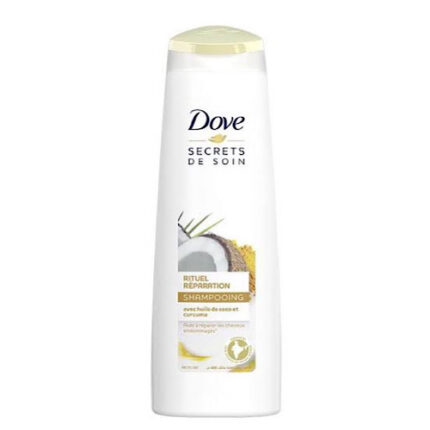Shampooing Rituel Réparation à l’huile de coco & curcuma – Dove cheveux endommager 250 ml