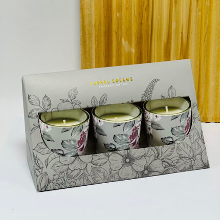 Coffret de bougies - Floral dreams