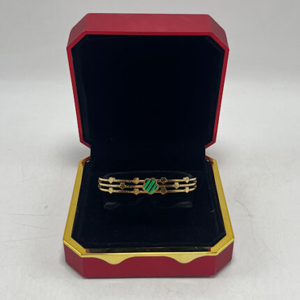 Bracelet trèfle en acier inoxydable