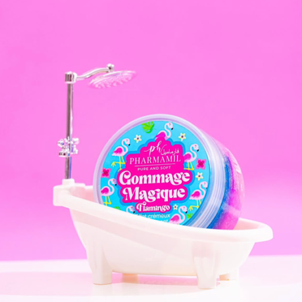 Gommage corporel magique Flamingo - Pharmamil 350g