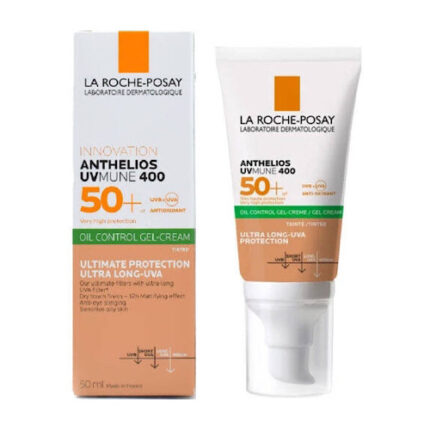 Gel Crème solaire Oil Control Spf 50+ Anthelios UVMUNE 400 - La Roche Posay peau grasse & sensible 50ml
