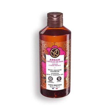 Gel douche hammam à l’huile d’Argan et pétales de rose - Yves rocher 400 ml