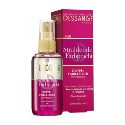 Sérum couleur éclatante splendeur élixir vitamine E double couleur  - Dessange types de cheveux colorés 100ml