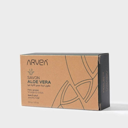 Savon à l’aloe vera - Arvea pour peau grasse 100g