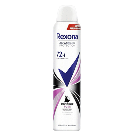 Déodorant invisible pure 72h Advanced protection - Rexona 200ml
