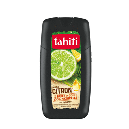 Gel douche au citron & huile de coco - Tahiti 250ml