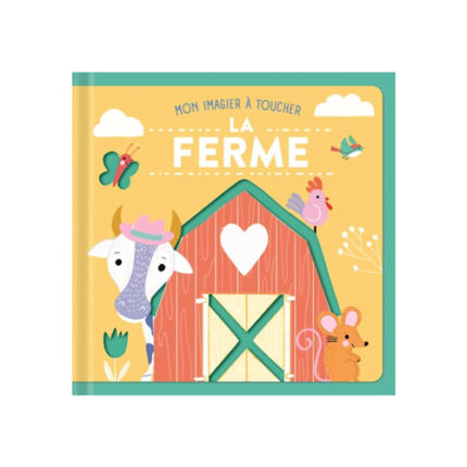 Livre éducatif La ferme - Mon imaginer à toucher