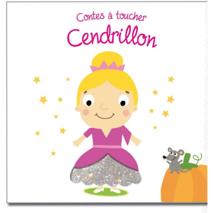 Livre éducatif Cendrillon - Contes à toucher