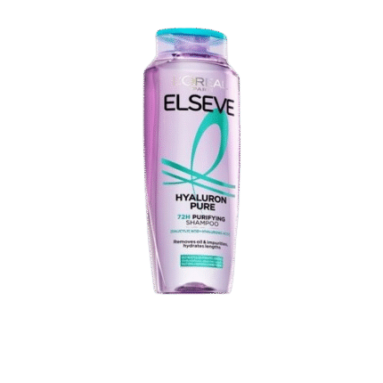 Shampooing Elseve Purifiant Hyaluron Pure - l’Oréal tous types de cheveux 300ml