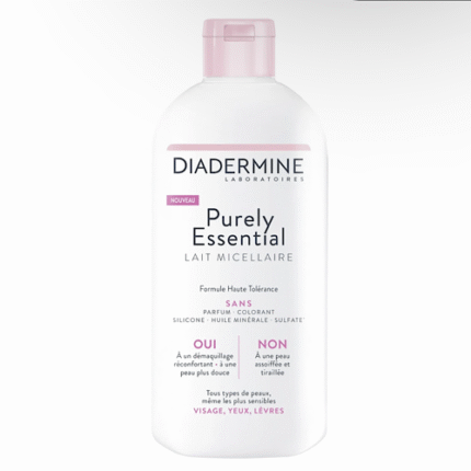 Lait Micellaire Purely Essential - Diadermine tous types de peaux 400ml