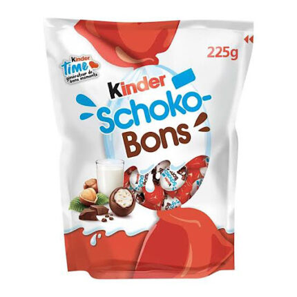 Paquet de chocolats Schoko bons – Kinder 225g