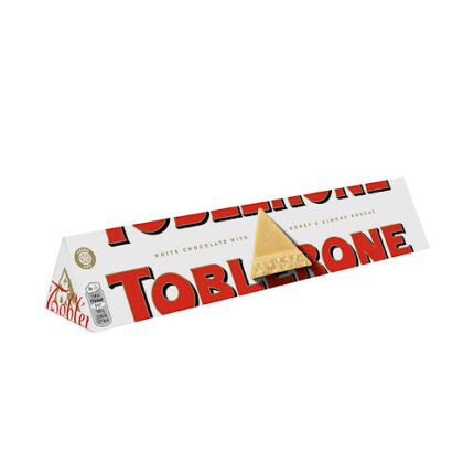Barre de chocolat blanc au nougat au miel et aux amandes - Toblerone 100g