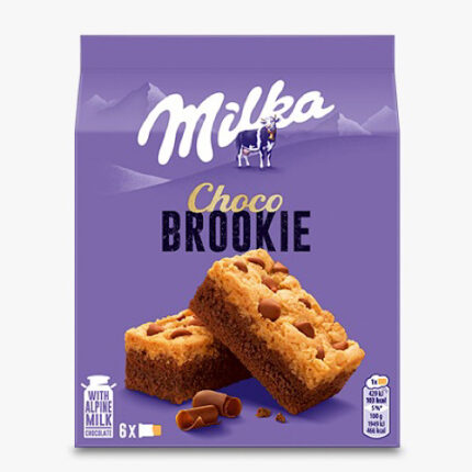 Gâteaux moelleux aux pépites de chocolat Choco Brookie - Milka 152g