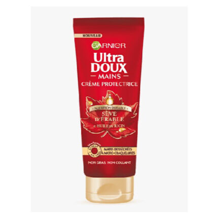 Crème Mains Ultra Doux Protectrice à l'Huile De Ricin & Séve D'érable  - Garnier peaux sèches 75ml