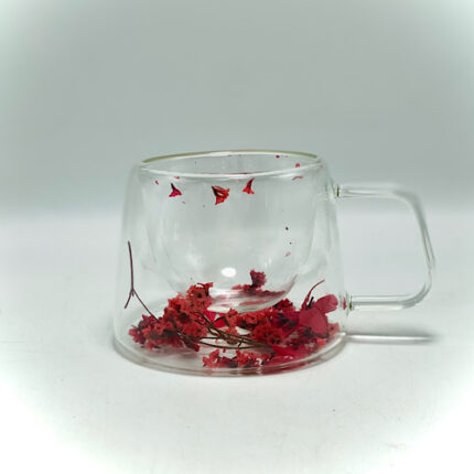 Mug double paroi Fleurs Séchées