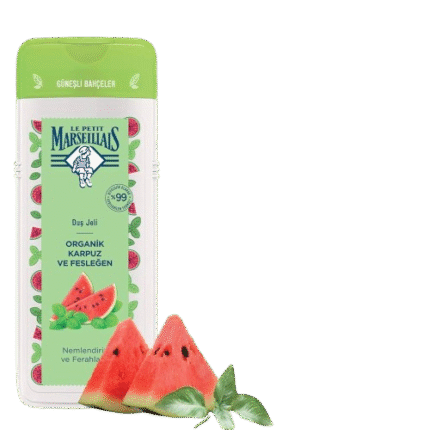 Gel Douche Bio Pastèque et Basilic – Le Petit Marseillais 400ml