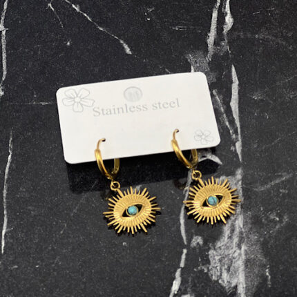 Boucles d'oreilles en acier inoxydable