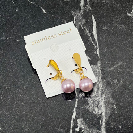 Boucles d'oreilles en acier inoxydable