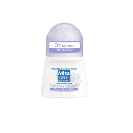 Déodorant Stick Sensitive Confort Efficacité 48H - Mixa pour peaux sensibles à tendance atopiques 50 ml
