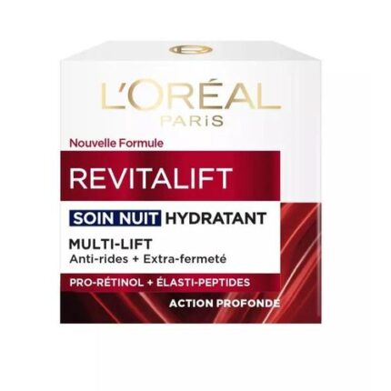 Crème Revitalift Soin Nuit Hydratante Multi-Lift Anti Rides Extra Fermeté - l'Oréal 50ml