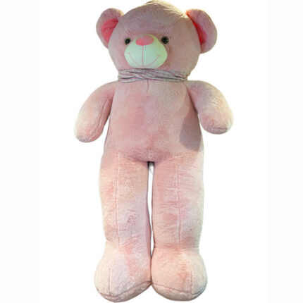 Grande Peluche Ours rose