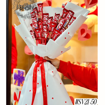 Bouquet de chocolats portatif