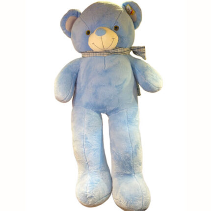 Grande Peluche Ours bleu