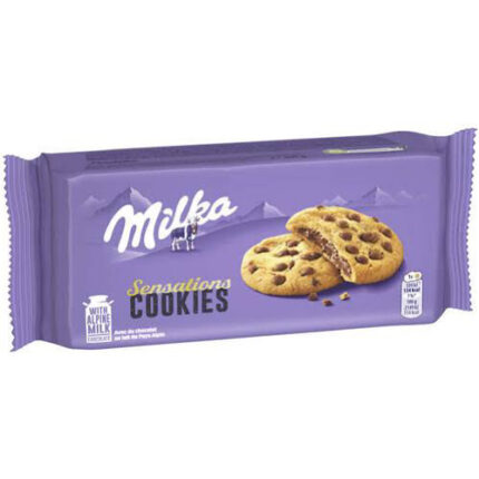 Cookies aux pépites de chocolat Sensation Cookies – Milka 208g