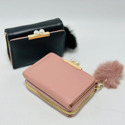 Portefeuille en cuir pour femmes