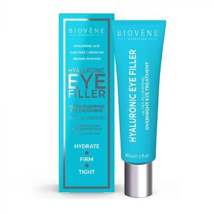 Crème soin contour des yeux Ultra-Redensifiant Hyaluronic Eye Filler-BIOVÈNE 30 ml