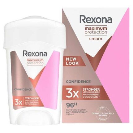 Stick crème maximum protection Confidence 96h – Rexona 45ml