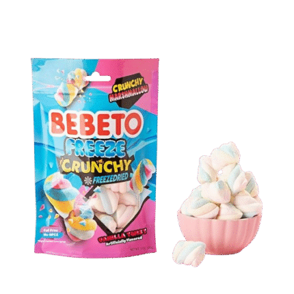 Paquet de Freeze Crunchy Marshmallow - Bebeto 35g