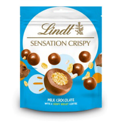 Boules de chocolates au coeur croustillant céréales soufflées Sensation Crispy – Lindt 140g