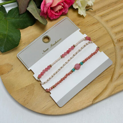 Bracelet à perles multi-range