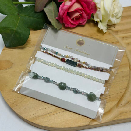Bracelet à perles multi-range