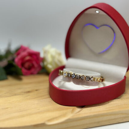 Bracelet en acier inoxydable pour femme