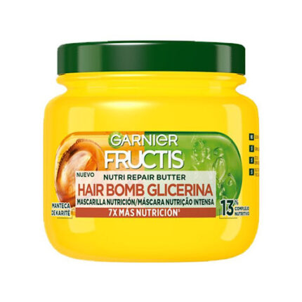 Masque Fructis Hair Bomb Glicerina au Beurre de Karité - Garnier cheveux secs et ternes 340ml