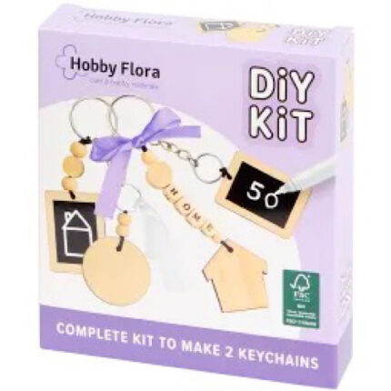 kit DIY porte-clés - Hobby flora