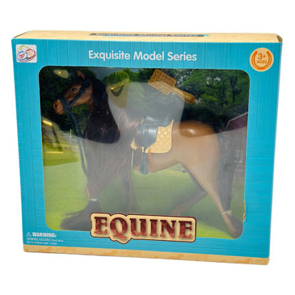 Jouet cheval & sa brosse - Equine