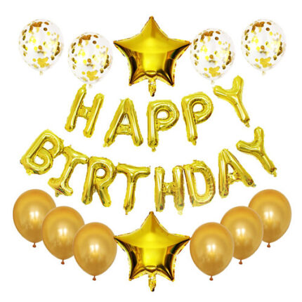 Ballons décoratifs Happy Birthday Mum (26pcs) - Party Balloons